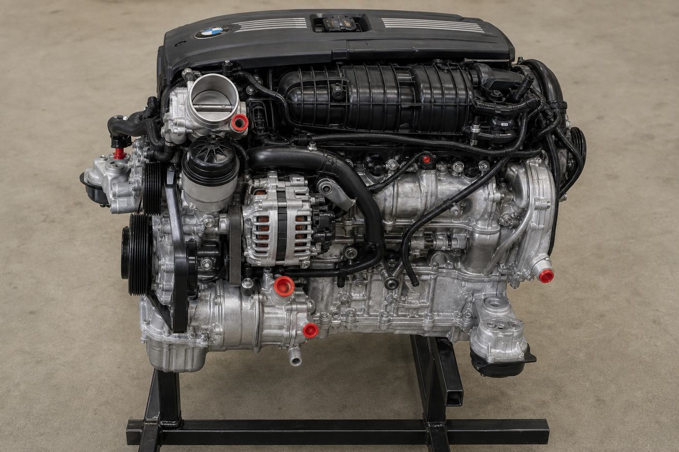 N55 intake side on the Werke stand
